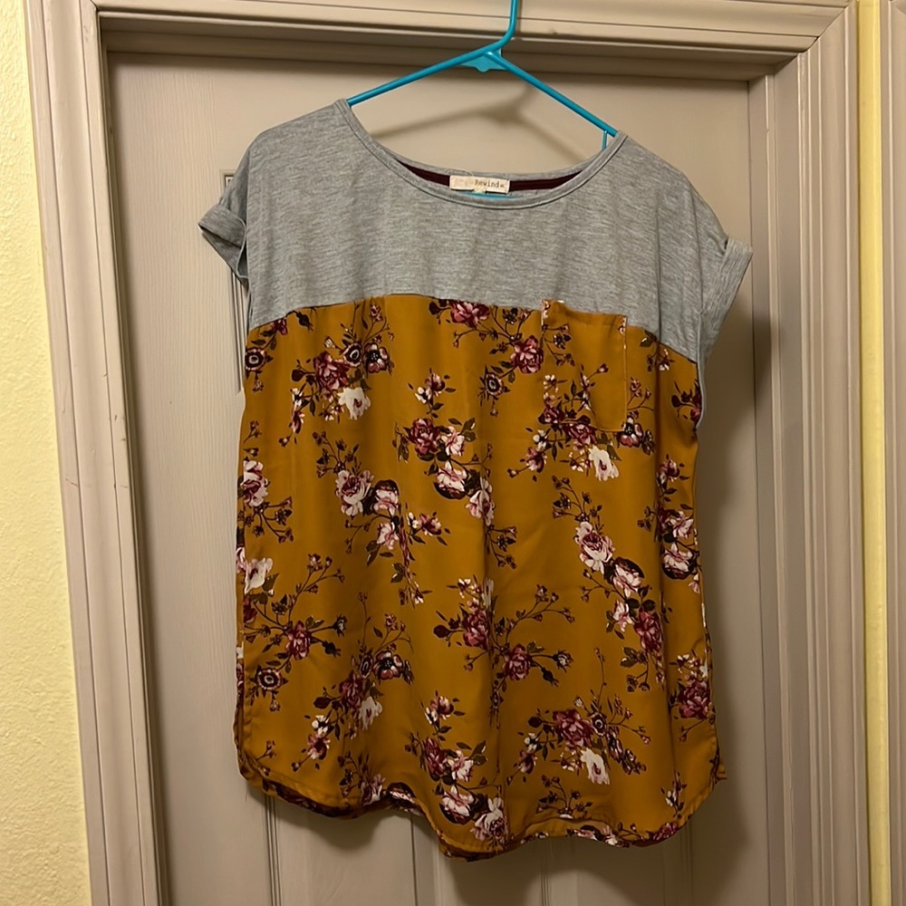 Floral top 1x